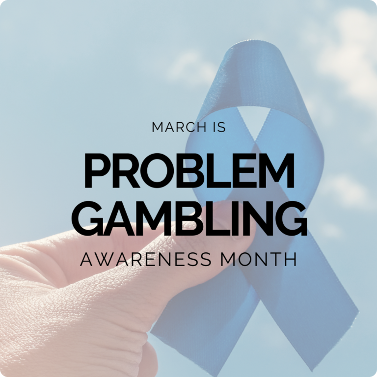 Host a Screening Day event for Problem Gambling Awareness Month on March 12.