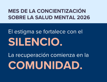 Mes de la Concientización Sobre la Salud Mental